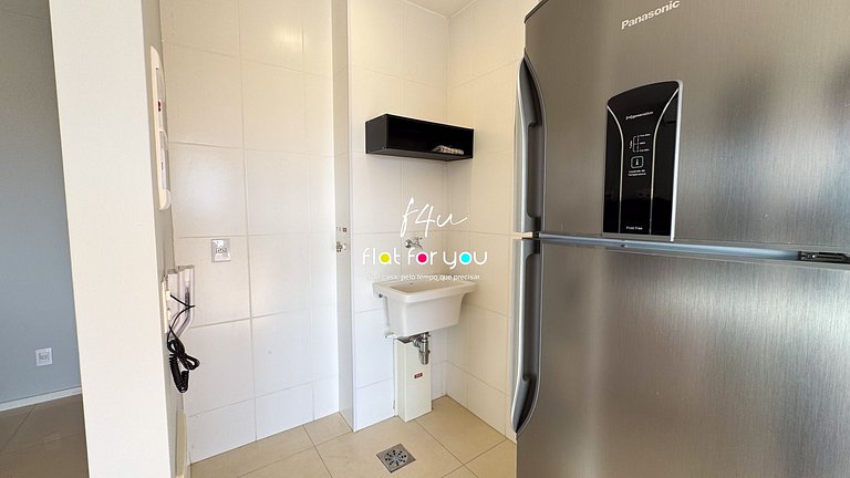 #1303-T# 2 Quartos e Excelente Localização