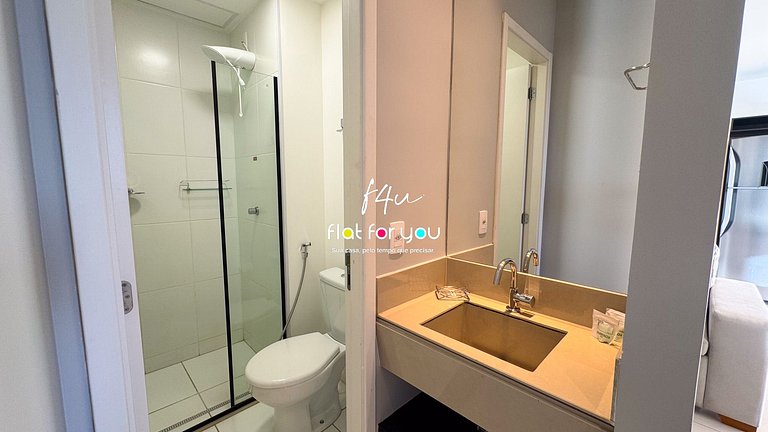 #1303-T# 2 Quartos e Excelente Localização