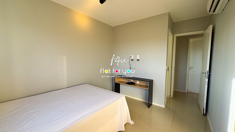 #1303-T# 2 Quartos e Excelente Localização