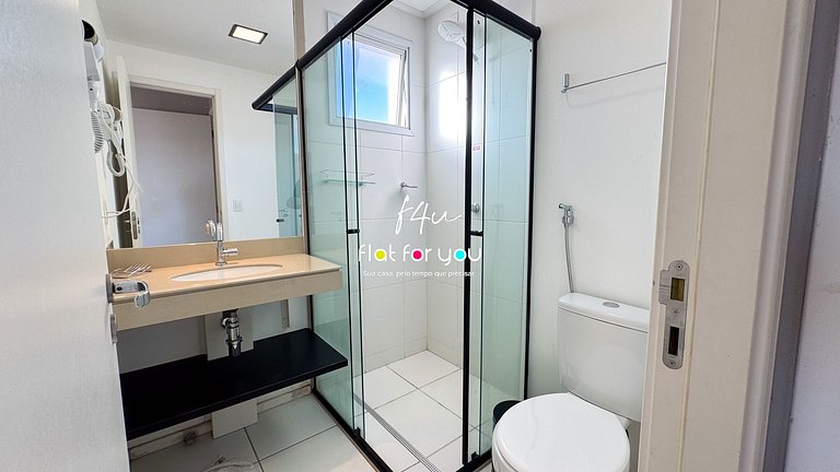 #1303-T# 2 Quartos e Excelente Localização