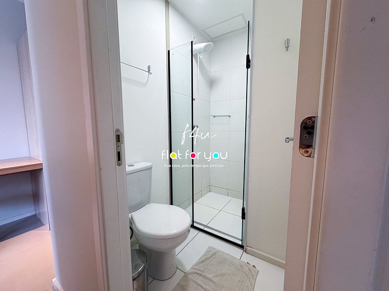 #1002-T# Flat no Jardim Goiás