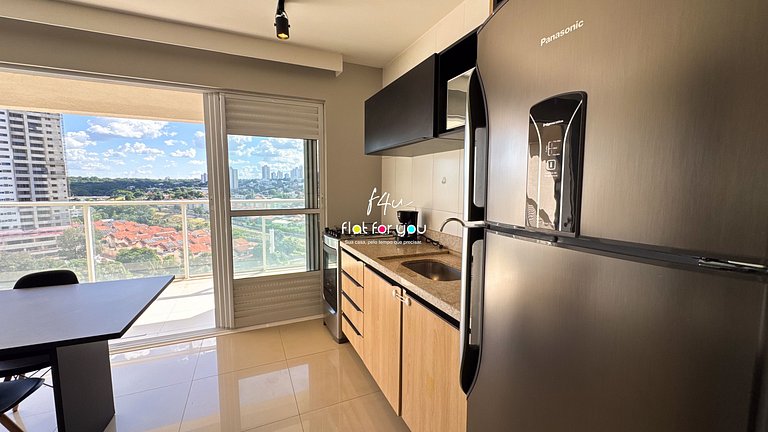#1005-T# Apartamento no Jardim Goiás aconchegante