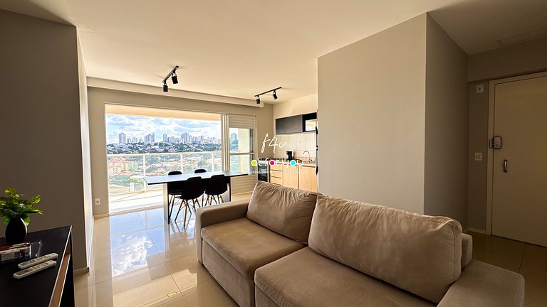 #1005-T# Apartamento no Jardim Goiás aconchegante
