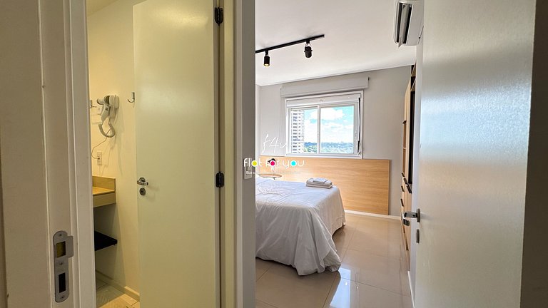 #1005-T# Apartamento no Jardim Goiás aconchegante