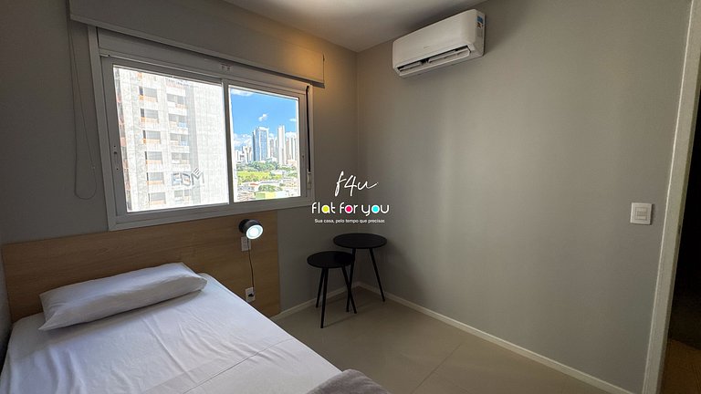 #1005-T# Apartamento no Jardim Goiás aconchegante