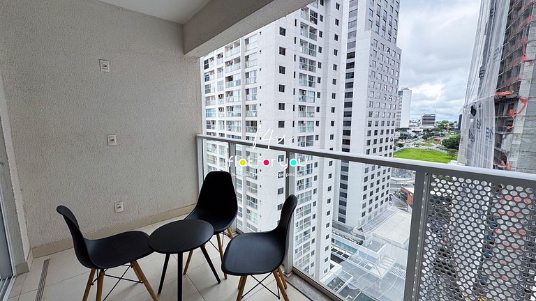 #1606-T# Apt 1Q no Jardim Goiás aconchegante