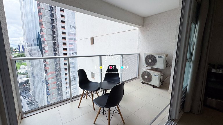 #1606-T# Apt 1Q no Jardim Goiás aconchegante