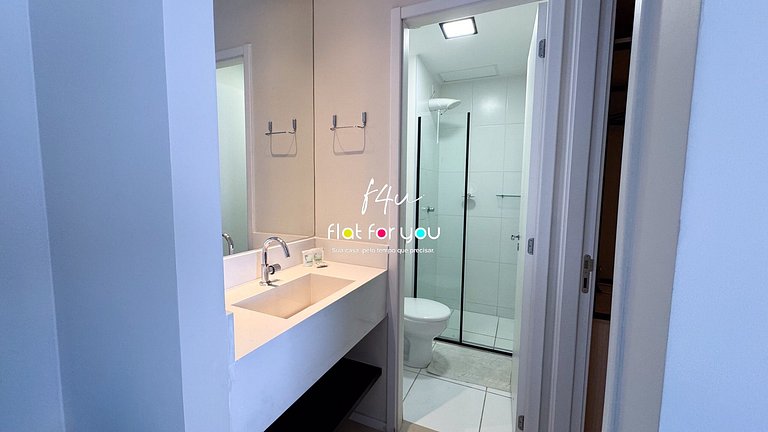 #1606-T# Apt 1Q no Jardim Goiás aconchegante