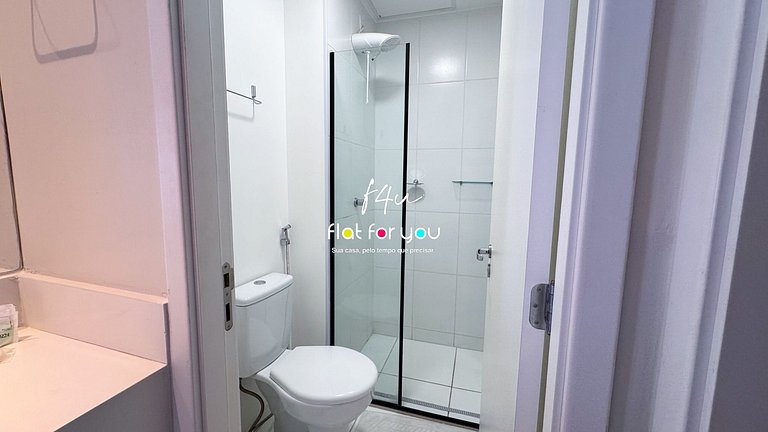 #1606-T# Apt 1Q no Jardim Goiás aconchegante