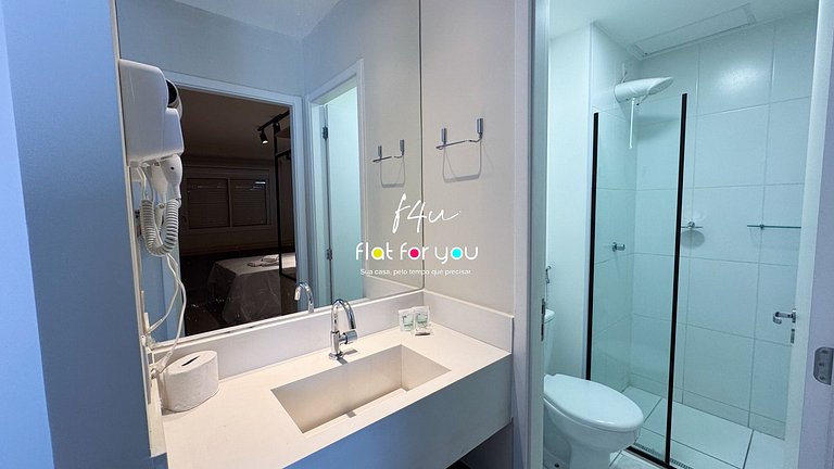 #1606-T# Apt 1Q no Jardim Goiás aconchegante