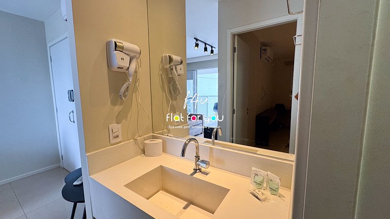 #1606-T# Apt 1Q no Jardim Goiás aconchegante