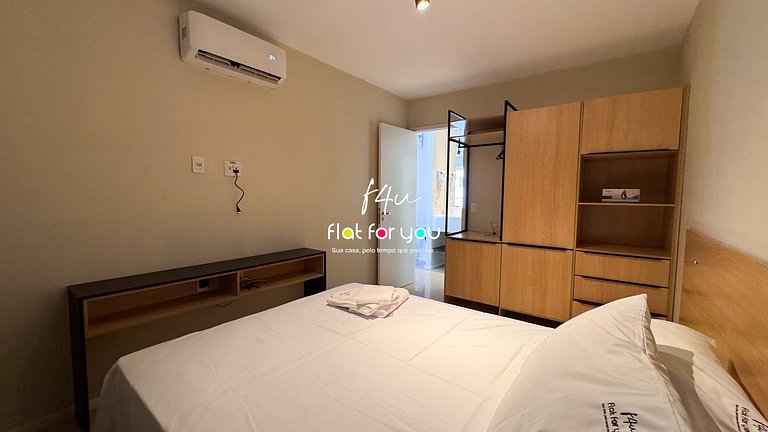 #1606-T# Apt 1Q no Jardim Goiás aconchegante