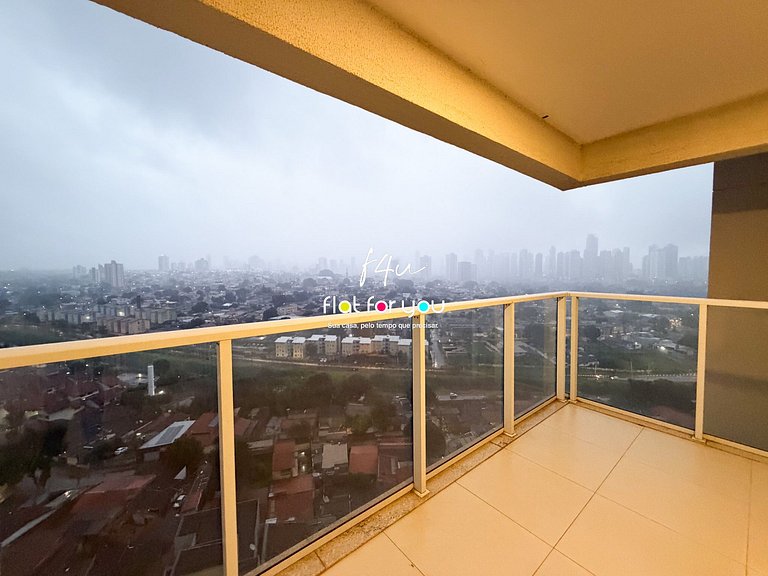 #1603-T# Apt 2Q próximo ao Flamboyant