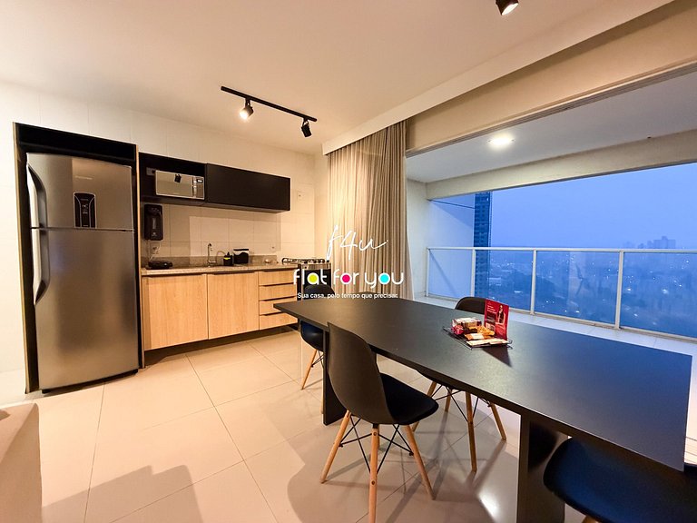 #1603-T# Apt 2Q próximo ao Flamboyant