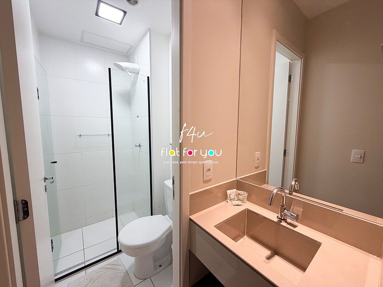 #1603-T# Apt 2Q próximo ao Flamboyant