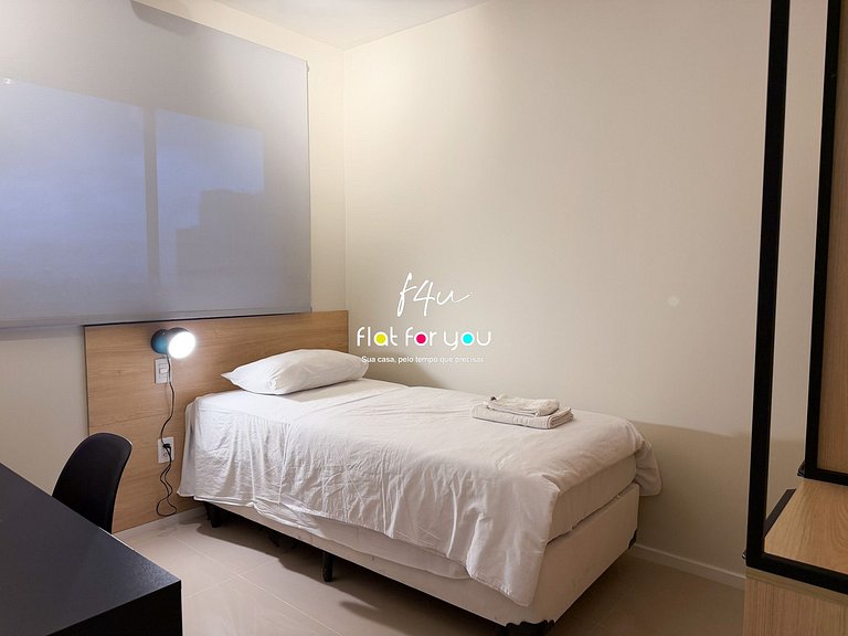 #1603-T# Apt 2Q próximo ao Flamboyant