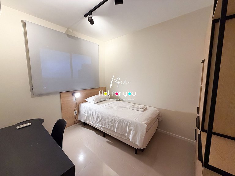 #1603-T# Apt 2Q próximo ao Flamboyant