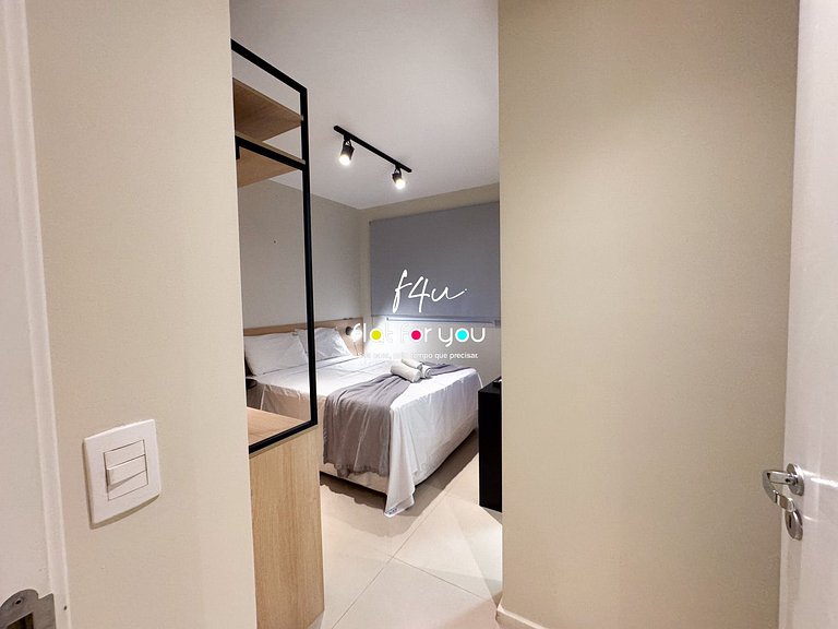 #1605-O# Apt de 2Q com excelente localização